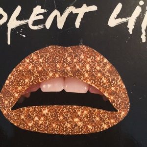 VIOLENT LIPS GOLD GLITTERATTI